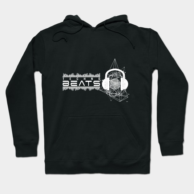 Techno Beats EDM Electronic Music Hoodie by shirtontour